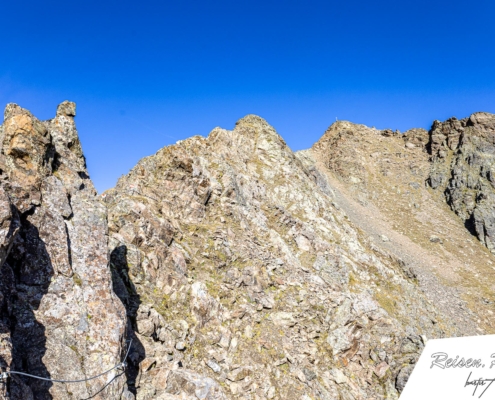 Aufstieg vom Lehnerjoch auf den Schafhimmel auf 2820 Meter